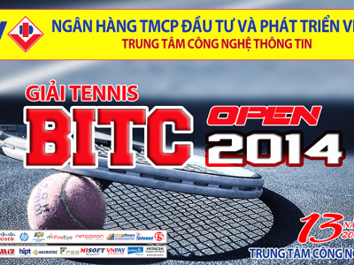 Giải giao lưu Tennis mở rộng Trung tâm Công nghệ Thông tin – BIDV