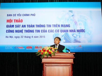 Hội thảo giám sát an toàn thông tin trên mạng công nghệ thông tin của các cơ quan Nhà nước