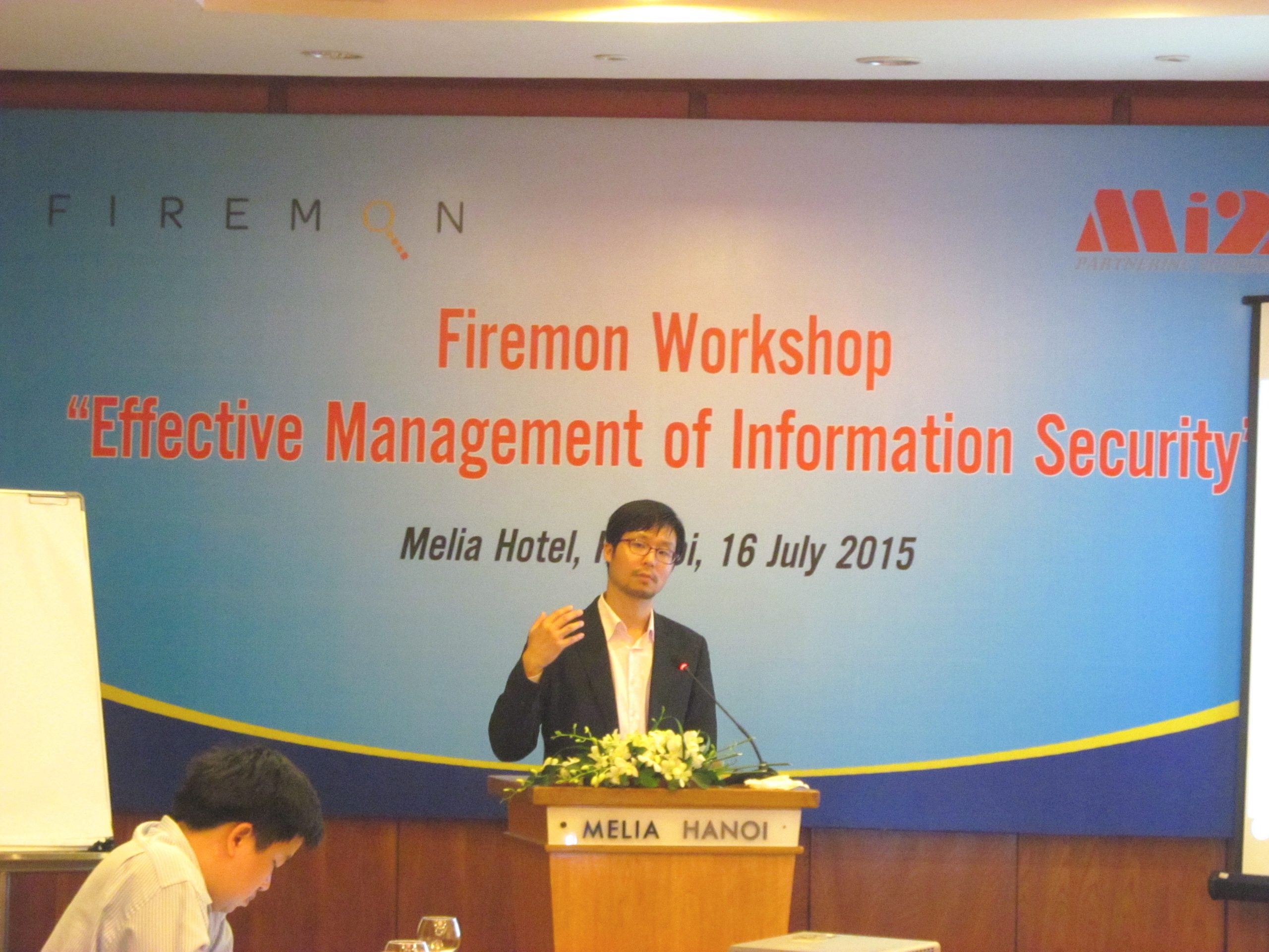 Công ty Mi2 phối hợp với hãng Firemon tổ chức hội thảo “ Quản lý an ninh thông tin hiệu quả” tháng 07/2015.