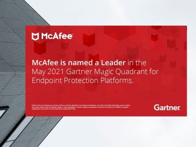 McAfee được Gartner vinh danh là một trong những công ty dẫn đầu về nền tảng bảo mật cho thiết bị đầu cuối
