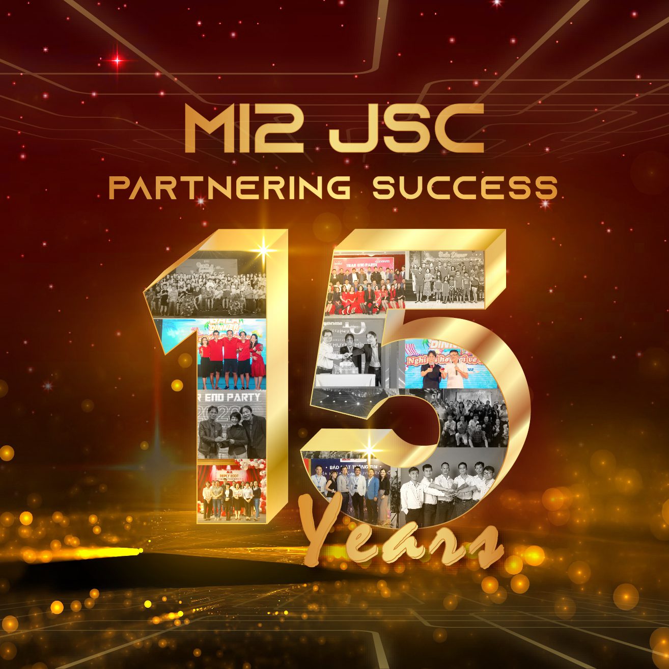 kỷ niệm 15 năm thành lập công ty Mi2 JSC