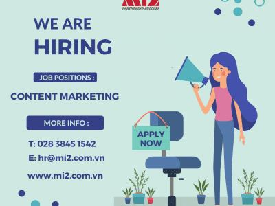 Tuyển dụng chuyên viên Content Marketing (HCM)