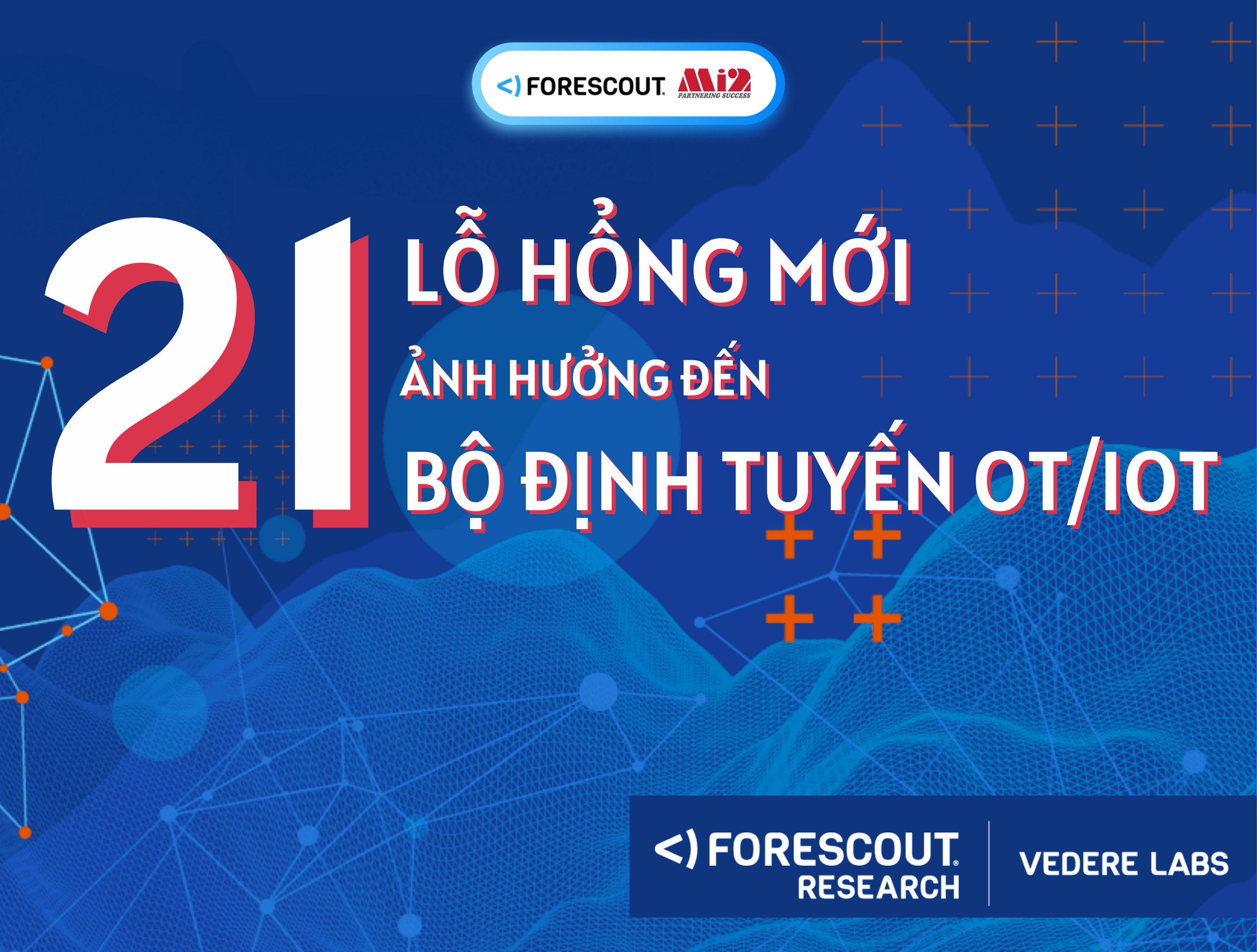 Forescout Vedere Labs tiết lộ 21 lỗ hổng mới ảnh hưởng đến bộ định tuyến OT/IoT