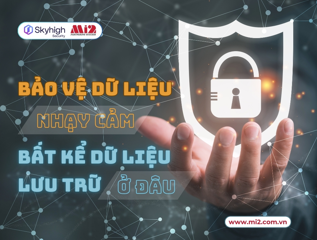 Bảo mật dữ liệu nhạy cảm của Tổ chức – Bất kể dữ liệu lưu trữ ở đâu