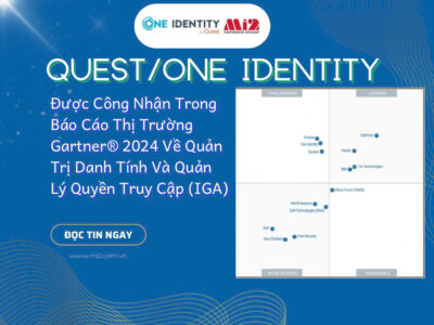 Quest/One Identity Được Công Nhận Trong Báo Cáo Thị Trường Gartner® 2024 Về Quản Trị Danh Tính Và Quản Lý Quyền Truy Cập (IGA)