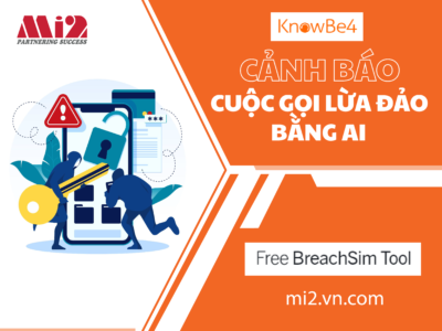 Cảnh báo cuộc gọi lừa đảo bằng AI bởi KnowBe4