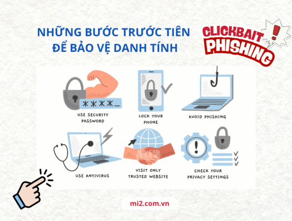 Cách bảo vệ danh tính cá nhân và doanh nghiệp trước các chiêu trò Clickbait Phishing