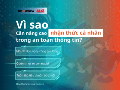 Vì sao cần nâng cao nhận thức cá nhân trong an toàn thông tin?