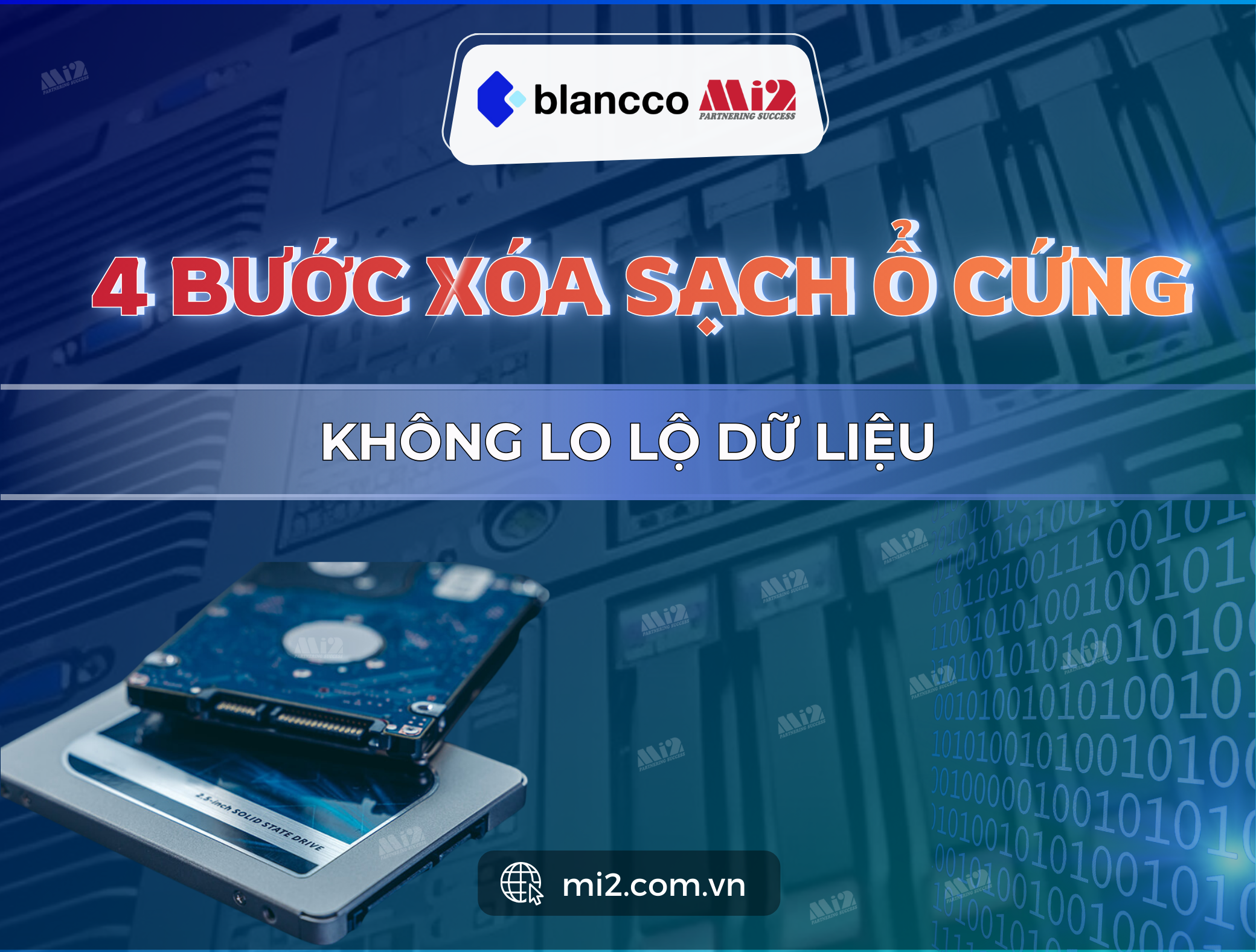 4 bước xóa sạch ổ cứng