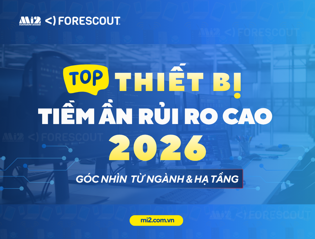 Top thiết bị tiềm ẩn rủi ro cao 2026