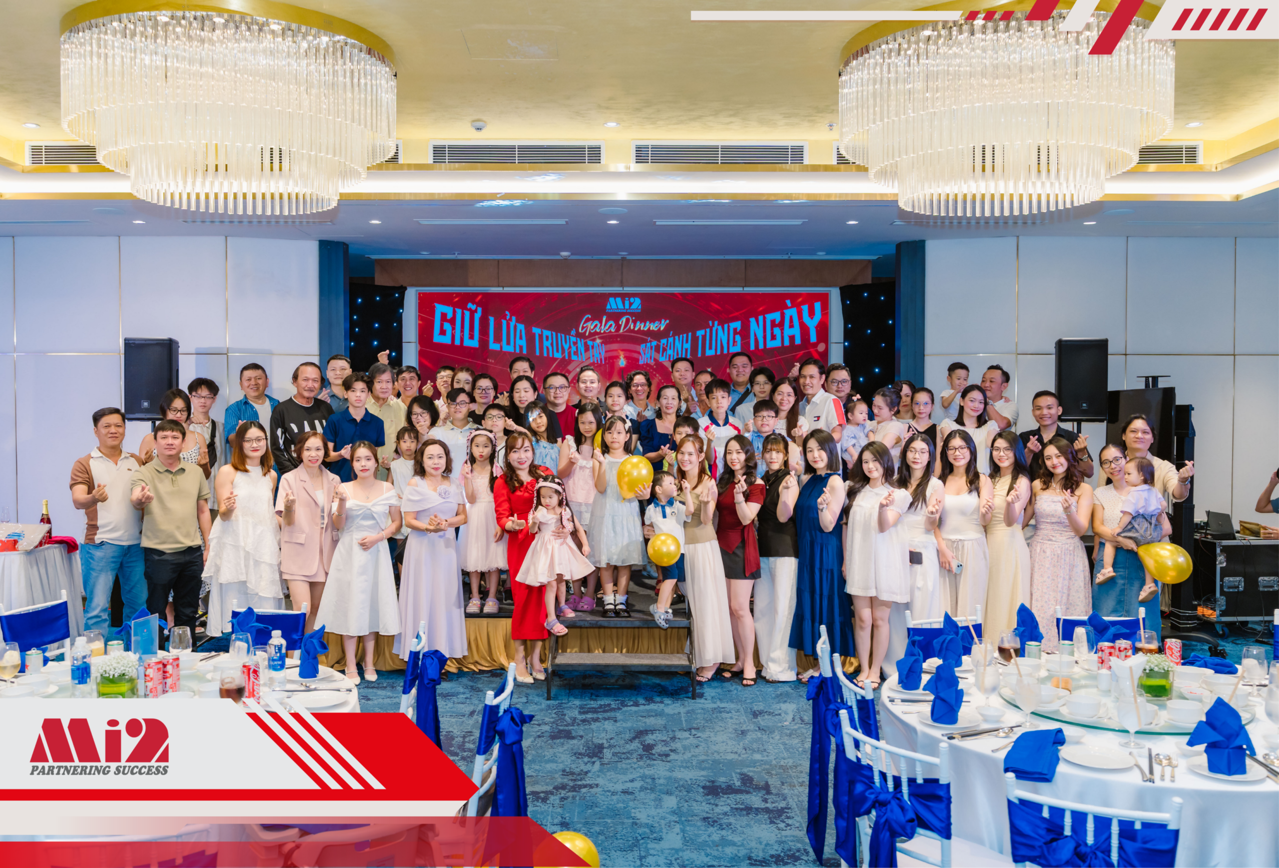 Đại gia đình Mi2 HCM cùng nhau khép lại đêm Gala rực lửa và trọn vẹn tại Nha Trang